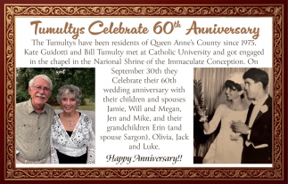 Kate Guidotti and Bill Tumulty