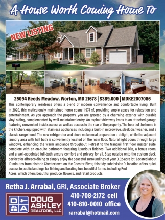 Retha J. Arrabal, GRI - Dough Ashley Realtors, LLC