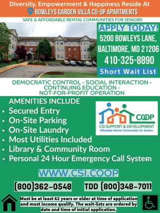 Bowley's Garden Villa Co-Op Apartments