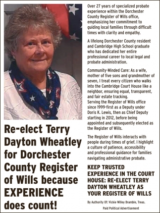 Teresa (Terry) Dayton Wheatley