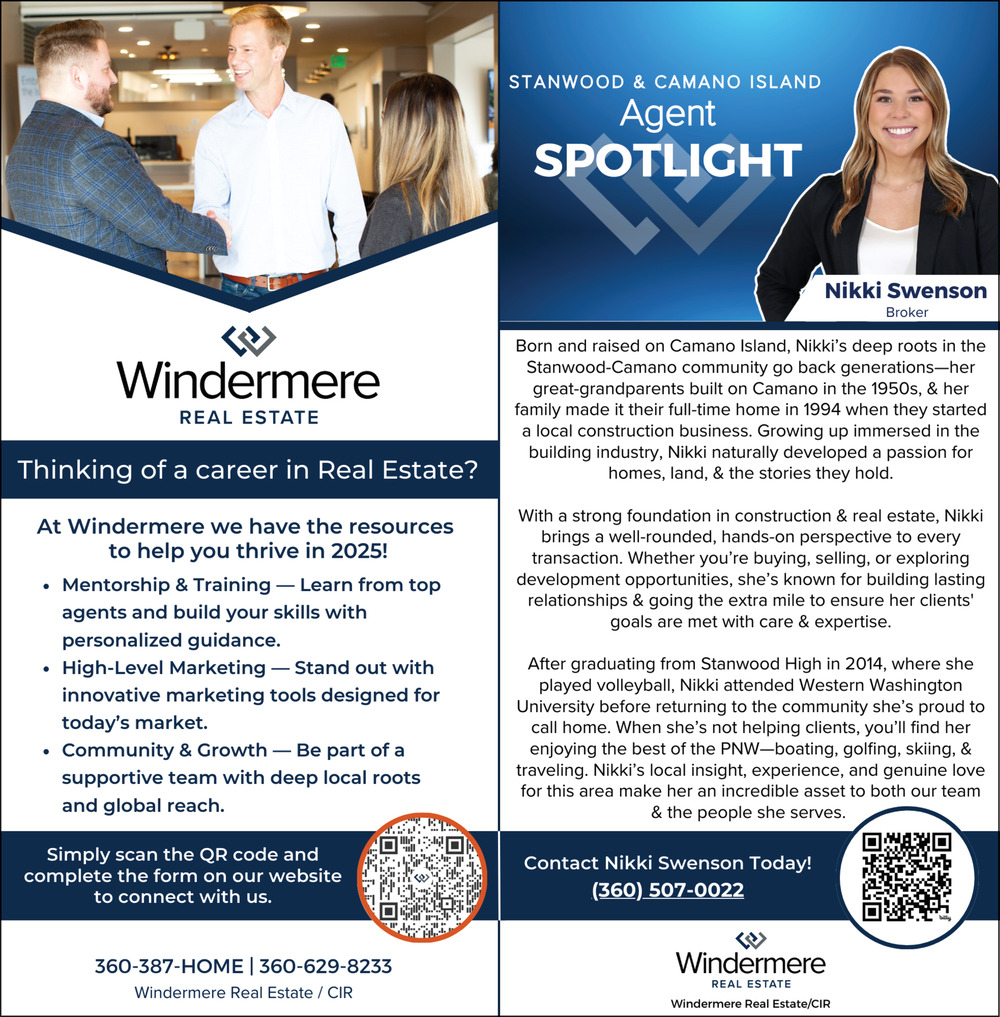 Agent Spotlight, Windermere Real Estate, Stanwood, WA