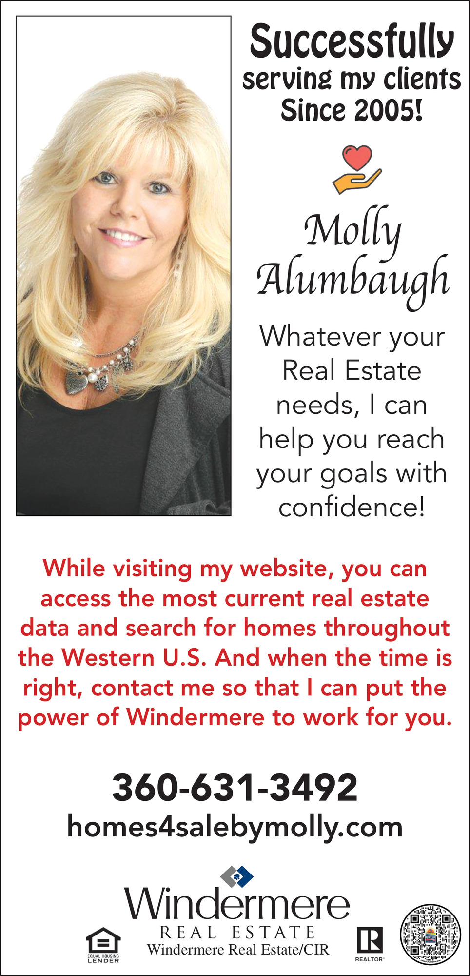Successfully Serving my Clients Since 2005!, Windermere Real Estate - Molly Alumbaugh, Stanwood, WA