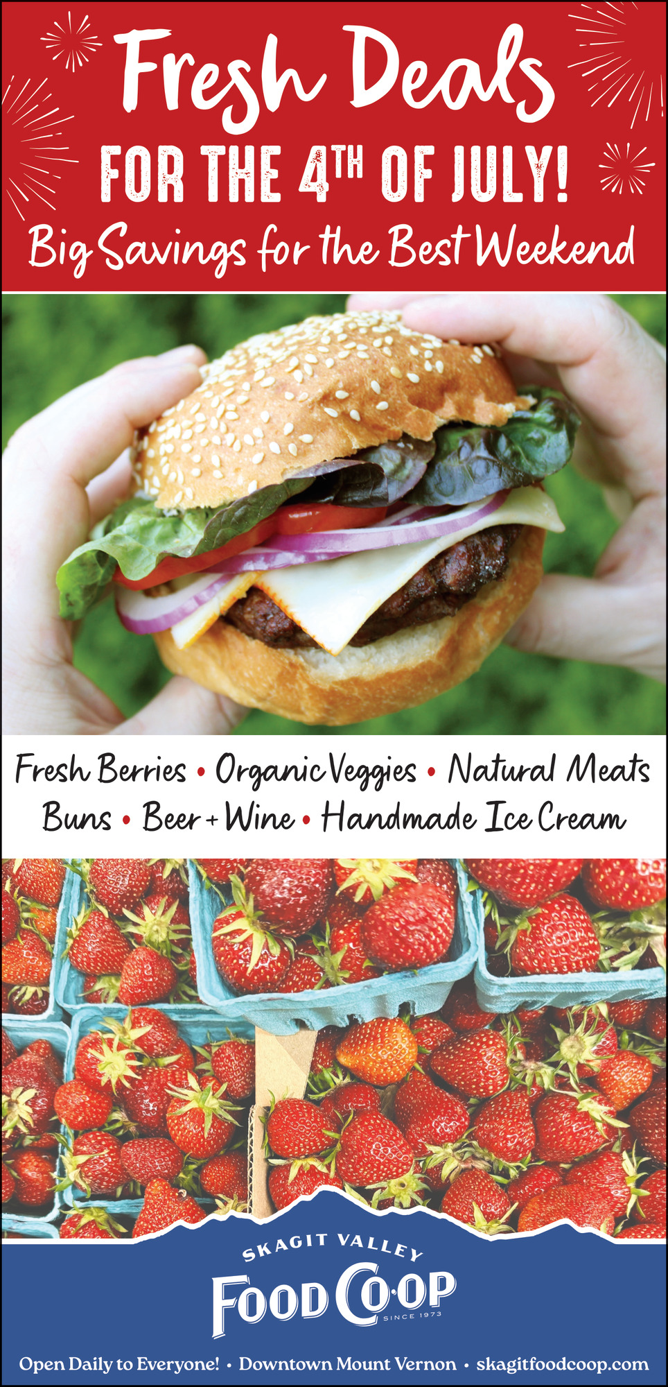 Fresh Deals, Skagit Valley Food Co-Op, Mount Vernon, WA