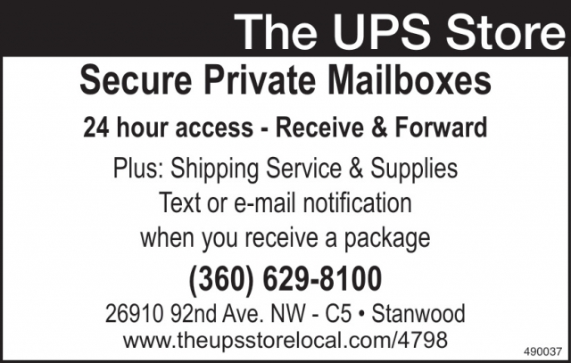 Let Us Be Your Copy Center!  , The UPS Store, Stanwood, WA