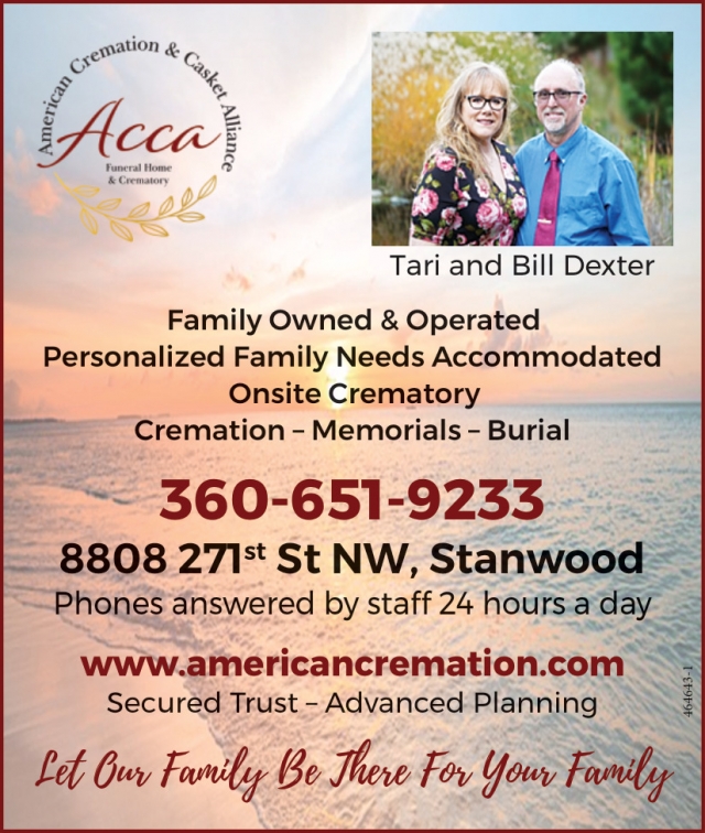 Family Owned and Operated , American Cremation