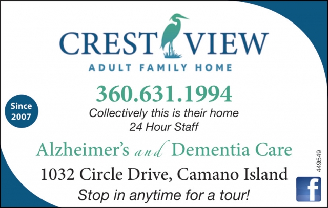 Alzheimer's and Dementia Care, Crest View Adult Family Home