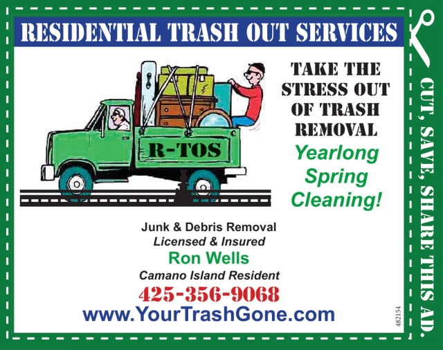 Trash Removal , Residential Trash Out Services