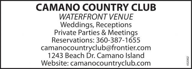 Waterfront Venue, Camano Country Club