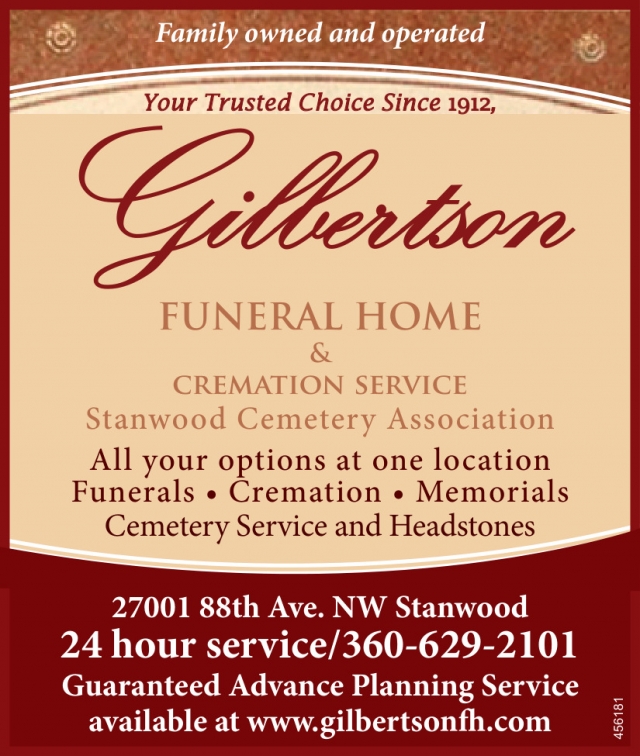 Family Owned and Operated , Gilbertson Funeral Home & Cremation Service