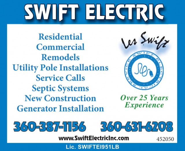 Over 25 Years Experience   , Les Swifts