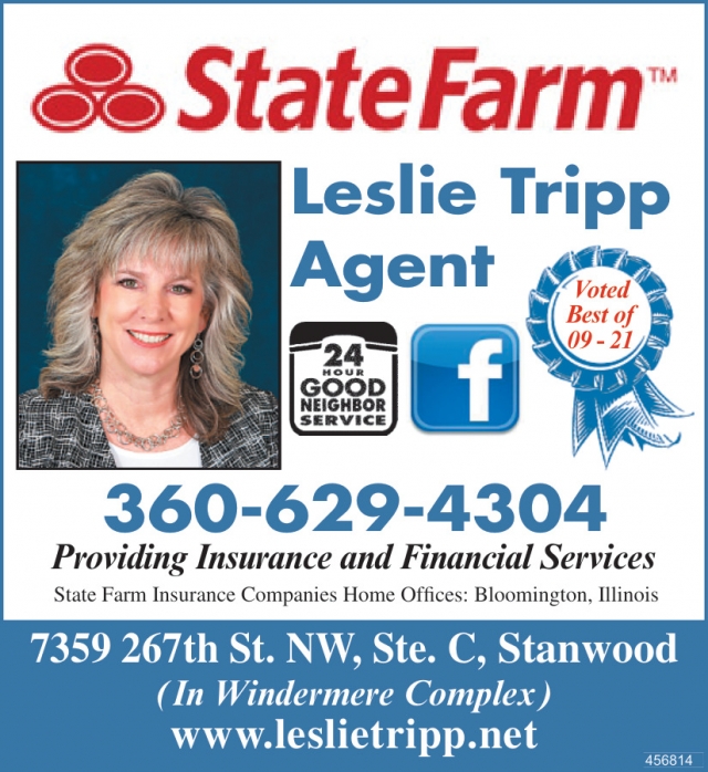 Providing Insurance and Financial Services, State Farm - Leslie Tripp