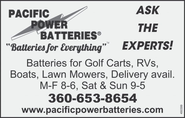 Ask The Experts!, Pacific Power Batteries