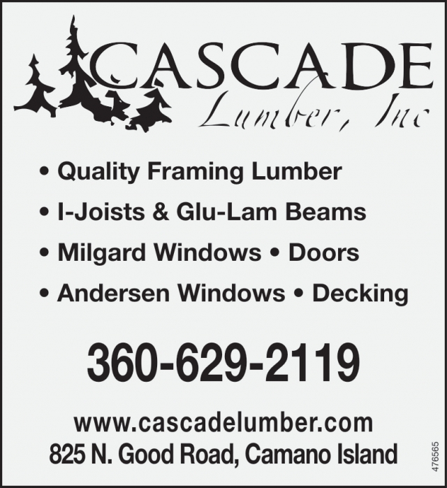 Quality Framing Lumber, Cascade Lumber, Inc.