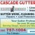 Gutter Work, Cleaning & Inspection