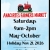 Saturdays 9am-2pm May-October