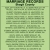 Marriage Records 