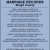 Marriage Records 