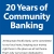 20 Years of Community Banking