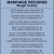 Marriage Records 