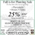 Fall is for Planting Sale