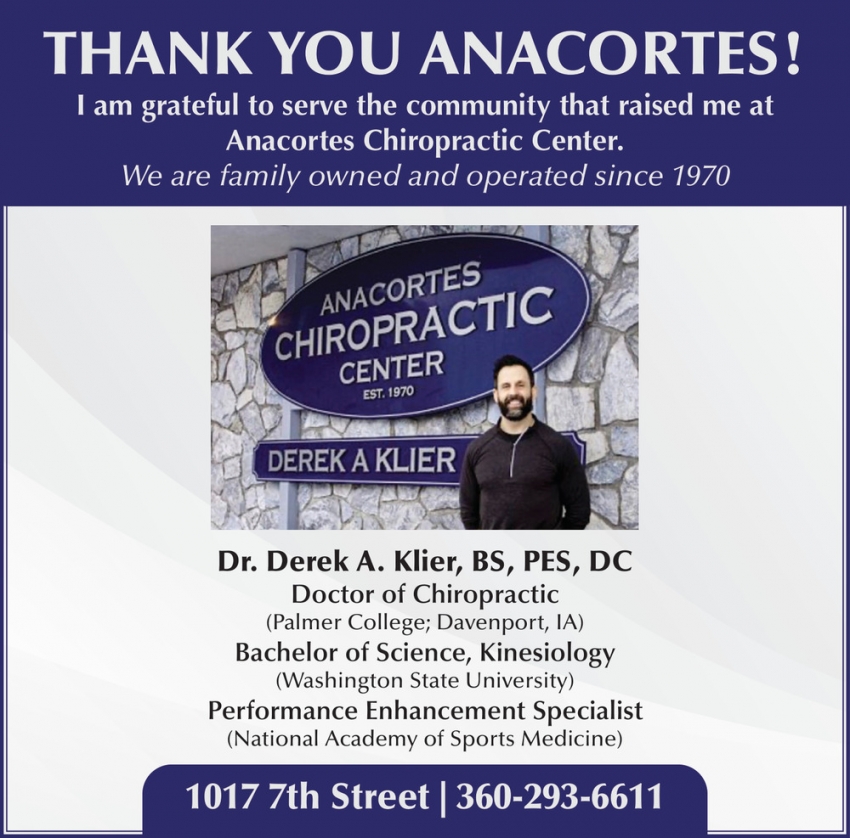 Thank You Anacortes!
