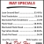 May Specials