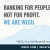 Banking for People, not for Profit.
