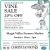 Our Rampant Vine Sale 20% OFF