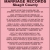 Marriage Records