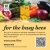 For the busy bees