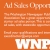 Ad Sales Opportunity!