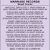 Marriage Records