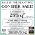 Fall is for Planting Conifer Sale!