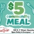 $5 Community Meal