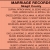 Marriage Records