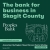 The bank foir business in Skagit County