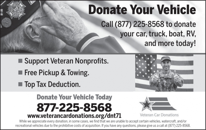 Veteran Car Donations