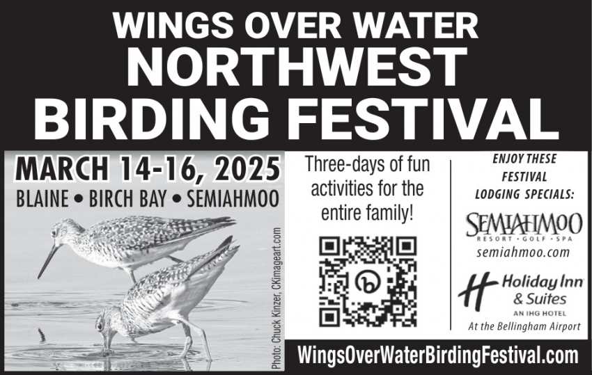 Wings Over Water Northwest Birding Festival (March 14-16, 2025)