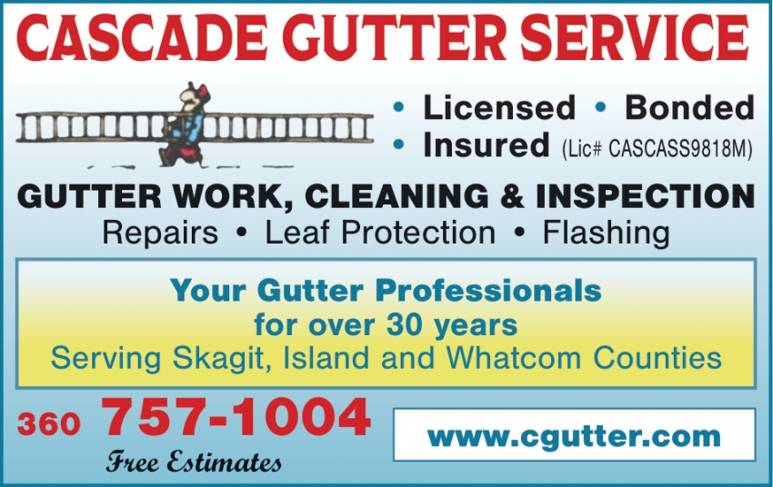 Cascade Gutter Service Inc.