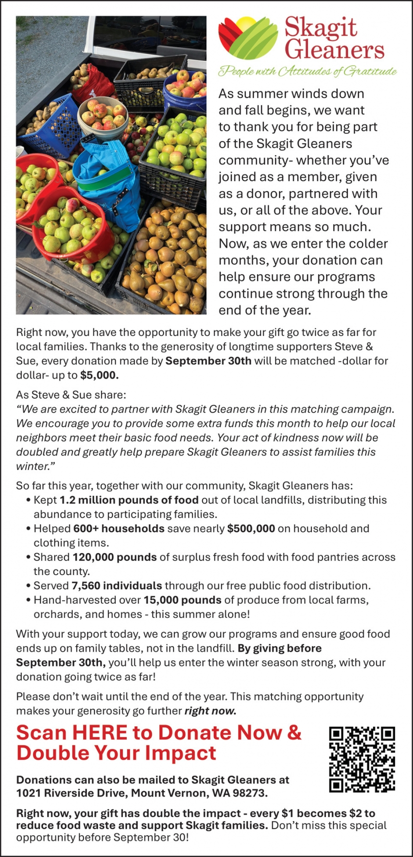 Skagit Gleaners