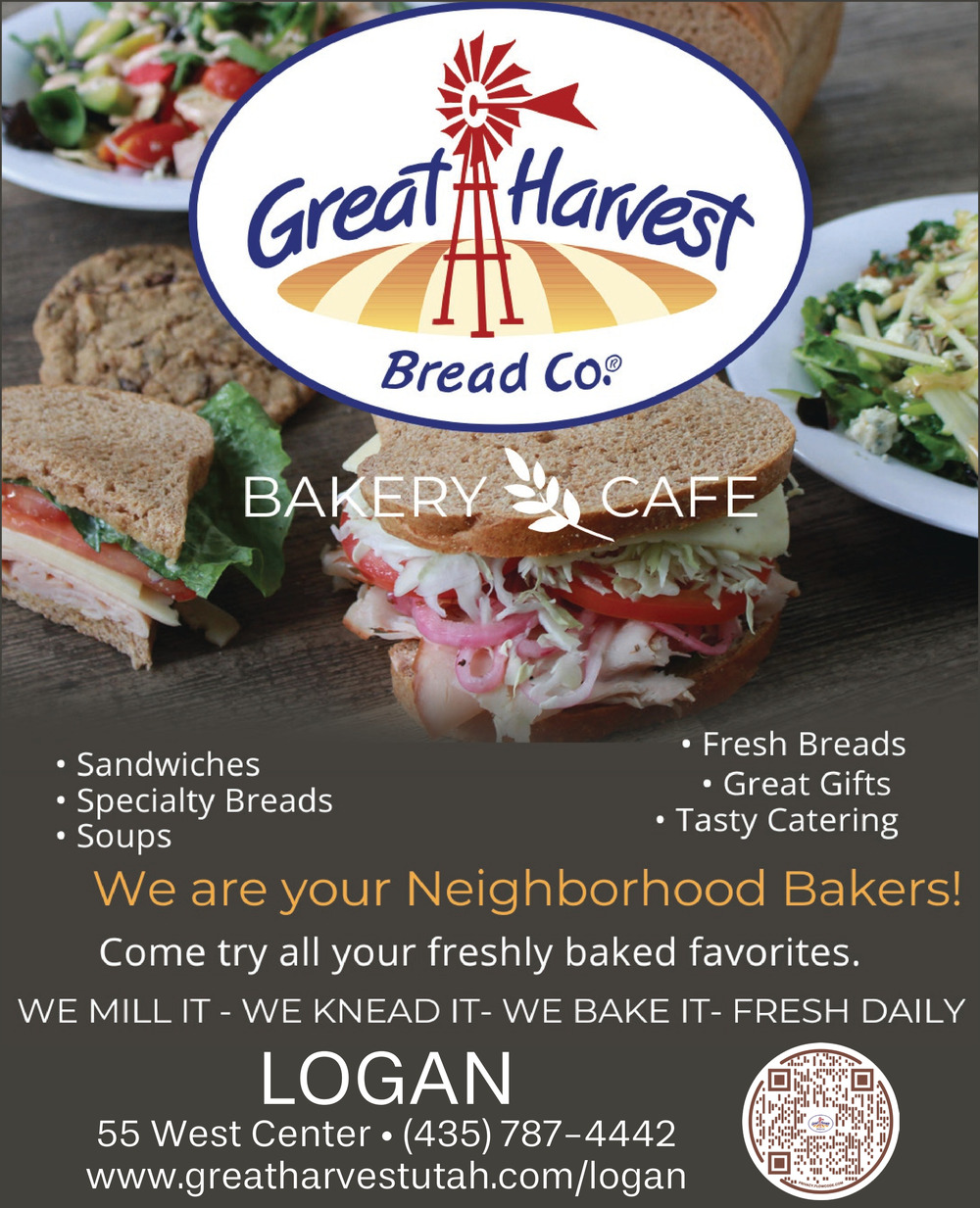 Bakery & Cafe, Great Harvest Bread Co., Logan, UT