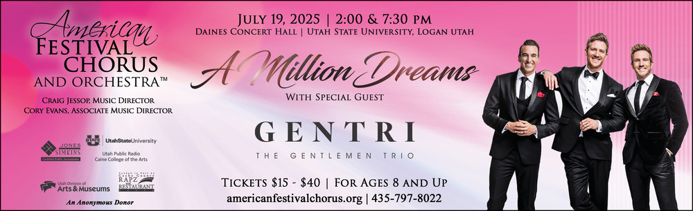 A Million Dreams, American Festival Chorus And Orchestra, Logan, UT