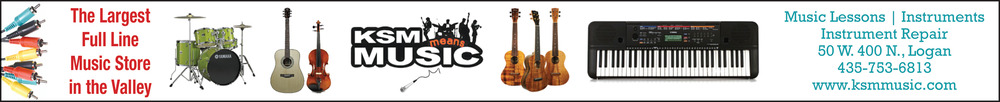 The Largest Full Line Music Store In The Valley, KSM Music, Logan, UT
