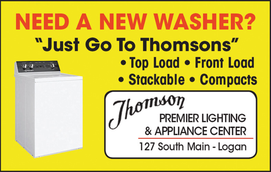 Need a New Washer?, Thomson Premier Lighting & Appliance Center, Logan, UT