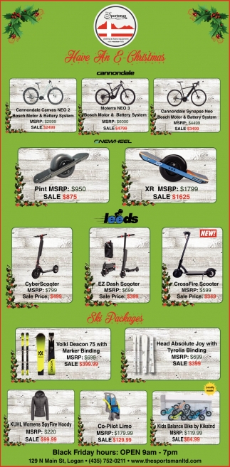 black friday ads 2020 shoes on Have An E Christmas The Sportsman Logan Ut