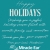Happy Holidays