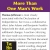 More than one man's work