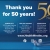 Thank you for 50 years!