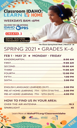 Spring 2021 - Grades K-6