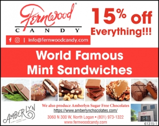 World Famous Mint Sandwiches